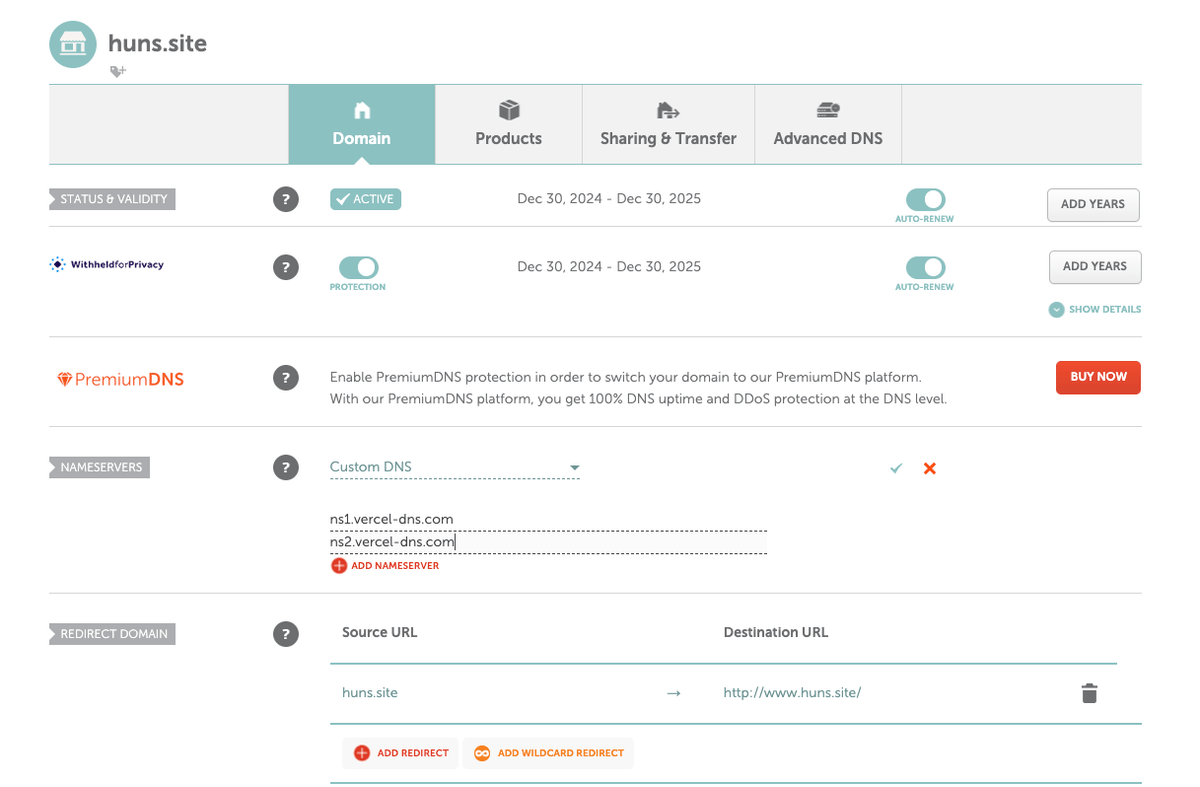 Namecheap Nameservers