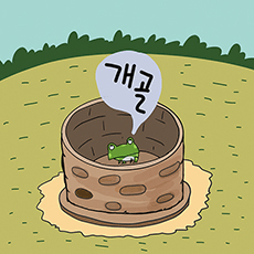 우물 안 개구리